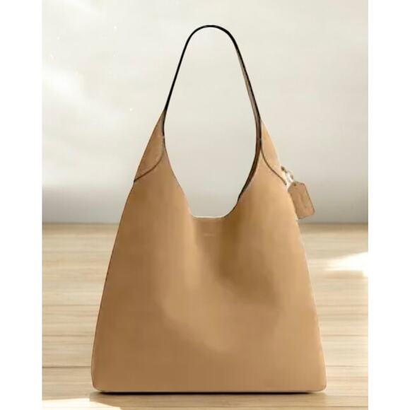 NWT Coach CW636 Suede Brooklyn 39 Shoulder Bag - Picture 1 of 13